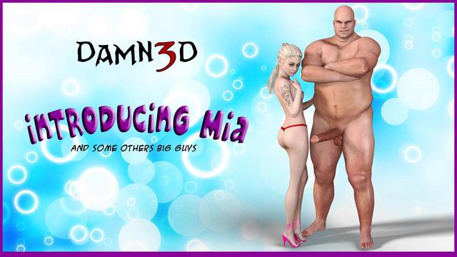 Damn3D - Introducing Mia and Some Others Big Guys