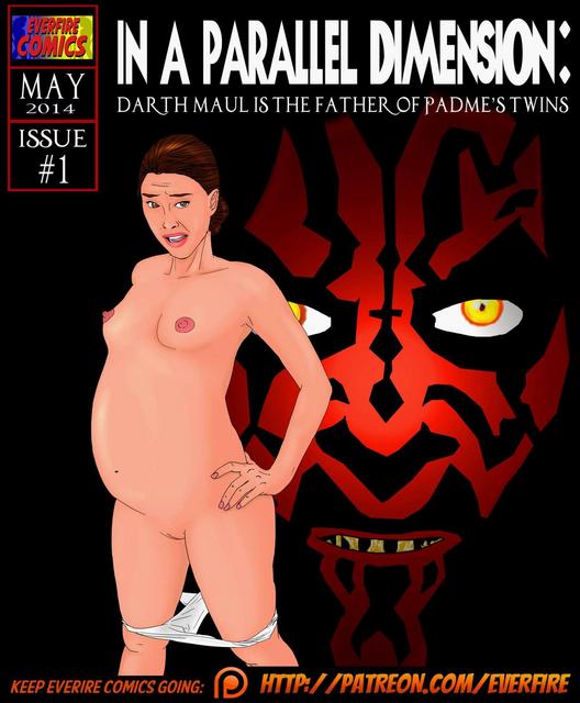 Everfire - Star Wars - In a Parallel Dimension - Darth Maul is the Father of Padme's Twins