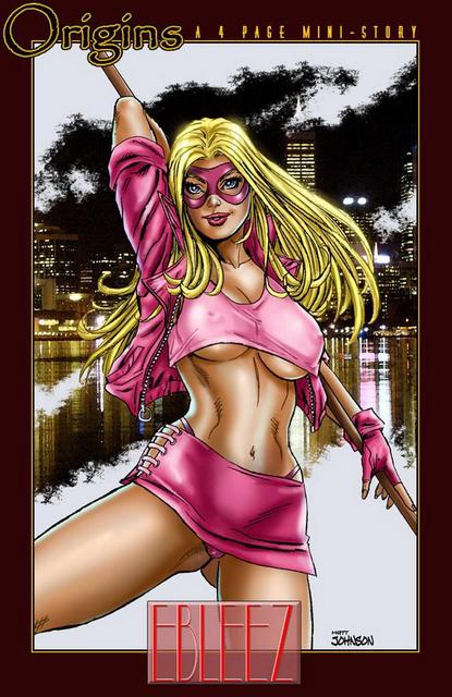 Matt Johnson - 9 Superheroines - Ebleez Orgins