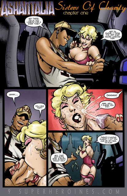 Matt Johnson - 9 Superheroines - Ashantalia Sisters of Charity